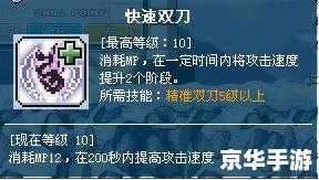 暗影双刀技能加点 暗影双刀：技能加点策略与实战应用
