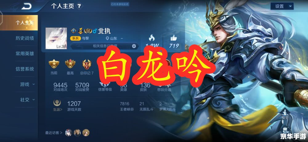 王者荣耀高冷撩妹名字 **王者荣耀：高冷男神的游戏世界与撩妹秘籍**