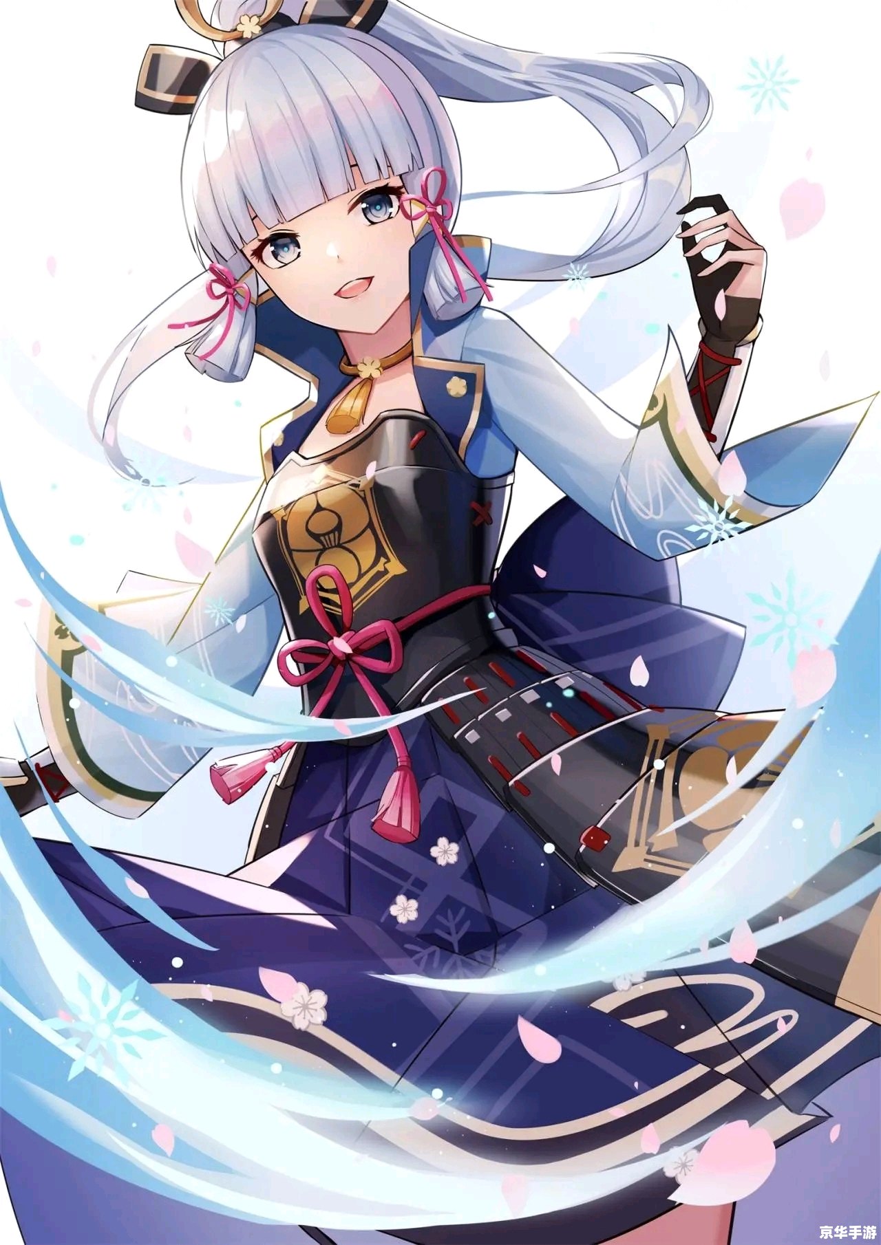 **原神神里绫华：冰雪聪明的剑舞者**