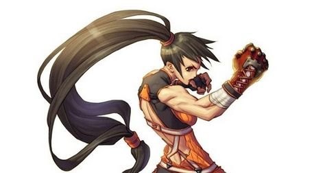DNF娜娜：游戏中的战斗女神
