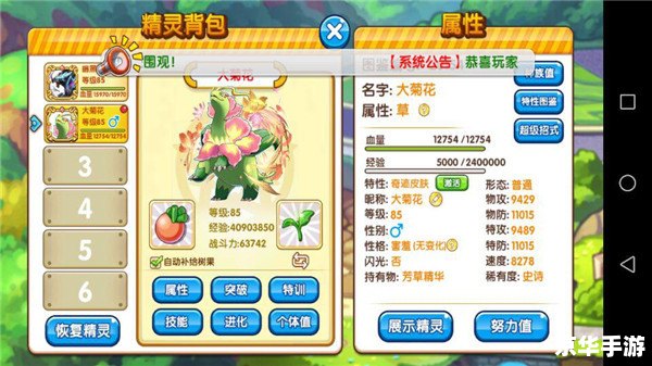 口袋妖怪努力值系统：挑战与成长的融合