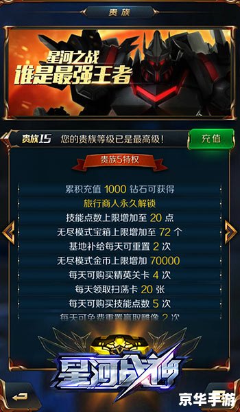斗战神VIP：游戏中的特权与体验