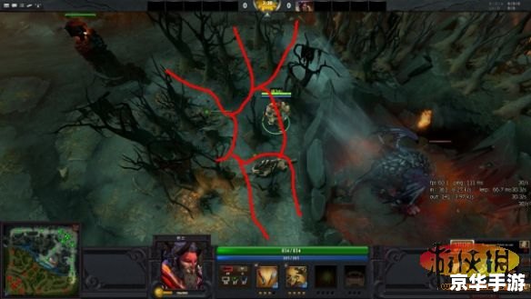 Dota2右键反补技巧与策略