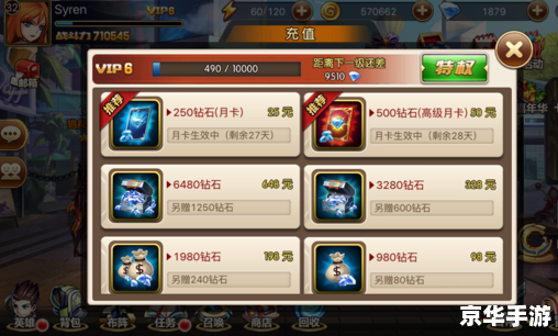 **龙之谷VIP等级：尊贵特权与独家福利**