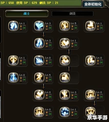 龙之谷剑圣PK加点策略探讨