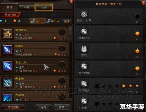 【斗战神神将技能加点攻略】