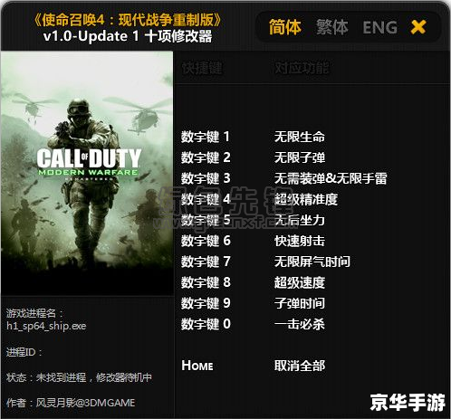 【使命召唤5修改器探秘：游戏体验的无限可能与风险】