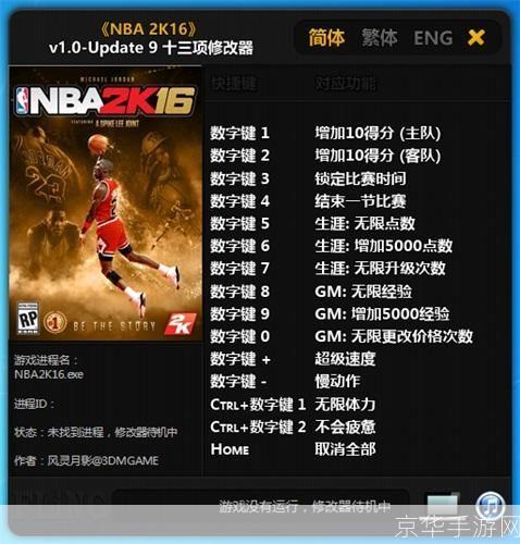 NBA 2006修改器：重塑经典篮球游戏的新工具