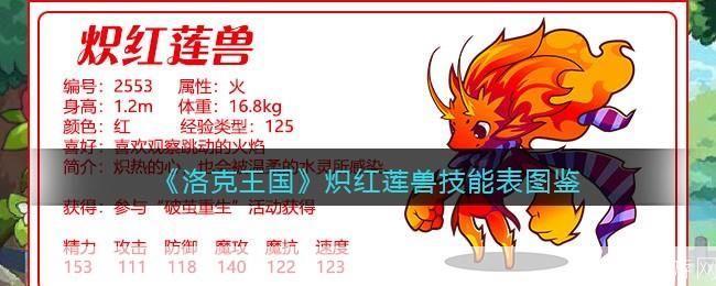 洛克王国红莲兽深度解析