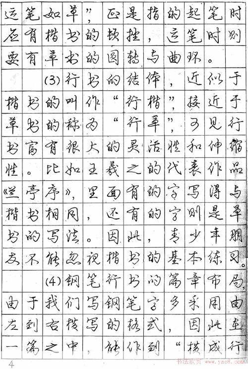 行书字体怎么用: 行书字体的使用方法