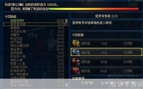 DNF活跃度探秘：如何提升并充分利用你的游戏活跃值