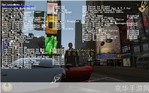 GTA4修改器探秘：自由之城的无限可能与风险