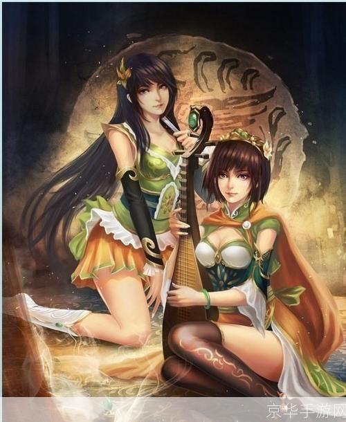 三国杀大乔小乔:三国杀大乔小乔：美艳双姝，策略之巅