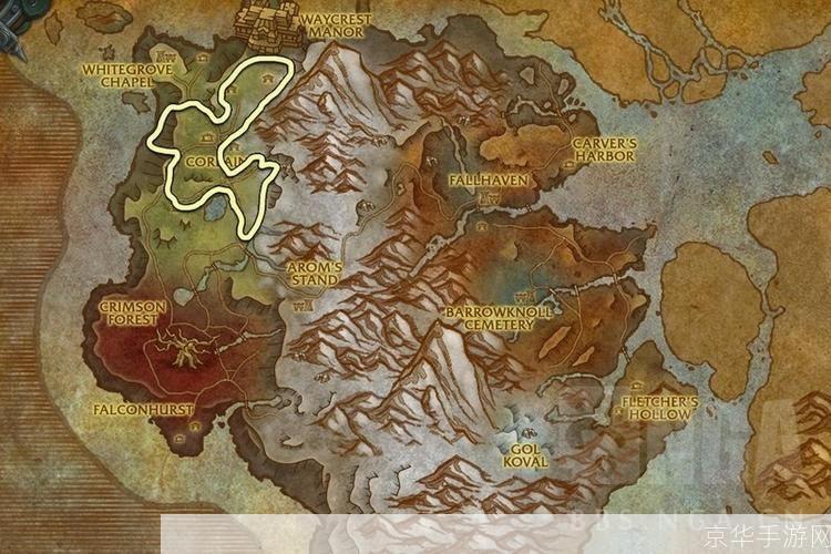 魔兽世界新地图:探索未知：魔兽世界全新地图揭秘