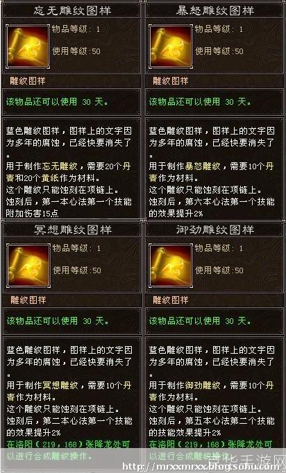天龙八部 雕纹:天龙八部雕纹探秘：纹饰之美与战力之提升