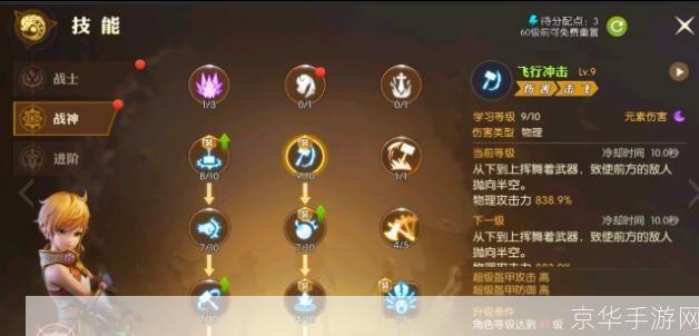 龙之谷战神加点攻略