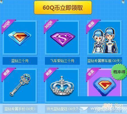 QQ飞车紫钻礼包揭秘：豪华奖励与独特特权，让你成为飞车世界的璀璨明星！