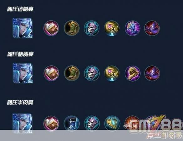 王者荣耀诸葛亮出装攻略：打造最强法师装备组合