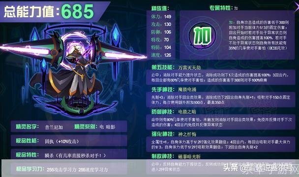 赛尔号雷伊配招:赛尔号雷伊配招大揭秘：打造无敌战斗阵容的关键！
