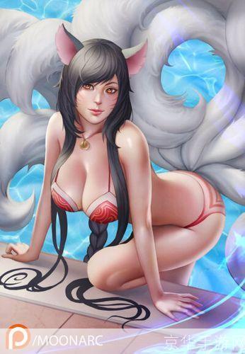 LOL阿狸美图欣赏与游戏角色深度解析