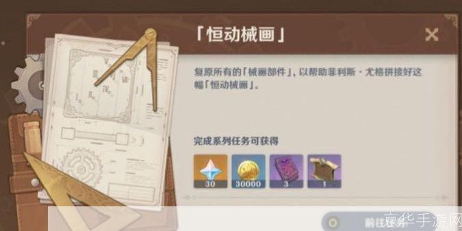原神恒动械画第四天全攻略巧妙组合，解锁无限可能！