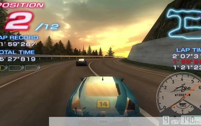 山脊赛车PSP版：速度与激情的掌中竞技
