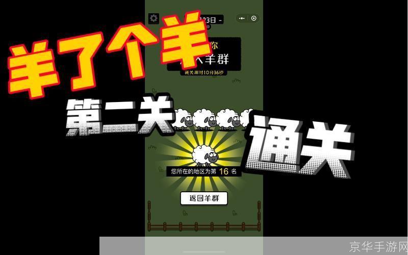 羊了个羊第二关通关截图:羊了个羊：挑战与智慧的较量**