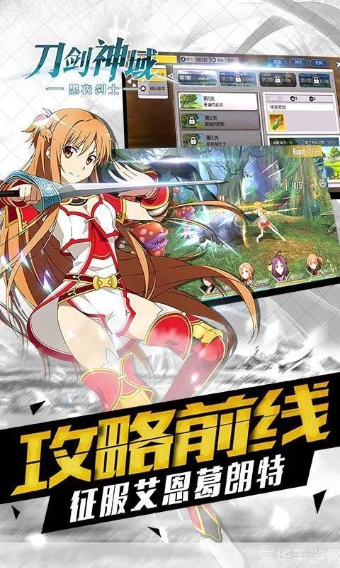 刀剑神域黑衣剑士游戏深度解析