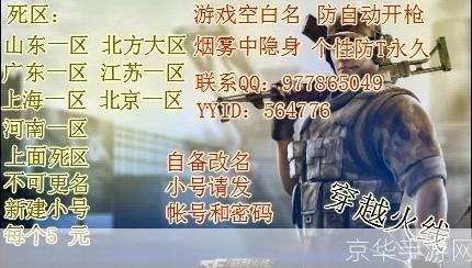 穿越火线名字空白现象探究