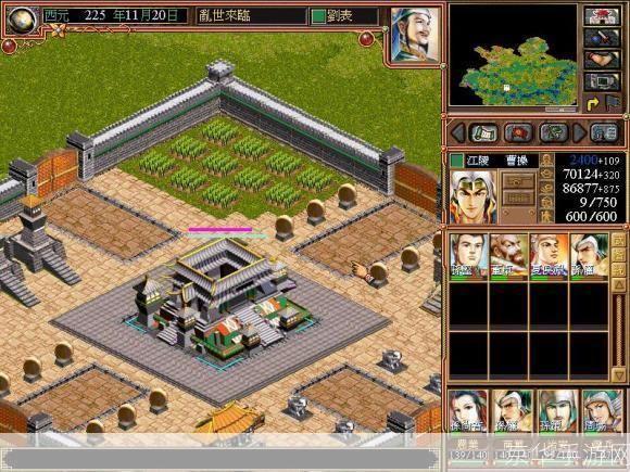 三国游戏策略类单机版:烽火连天：三国霸业单机版
