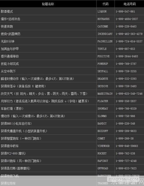 GTA5秘籍完全指南探索游戏无尽可能的秘诀与技巧