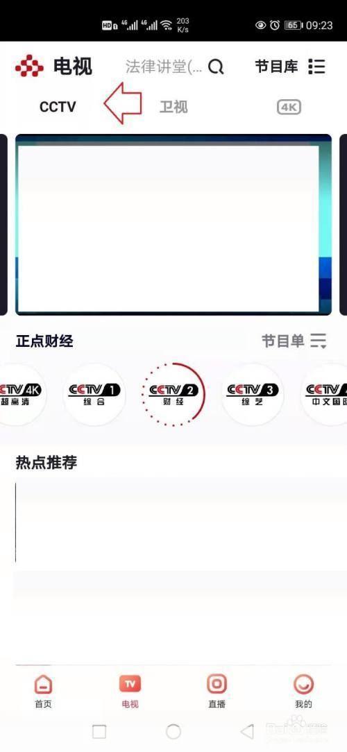 掌握中央电视台直播的使用方法