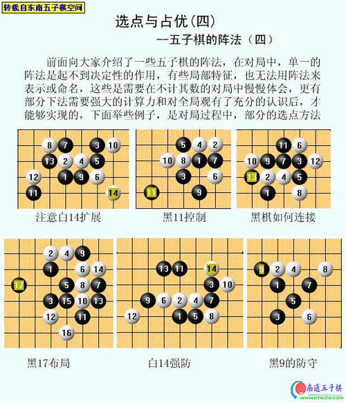 五子棋的玩法与策略