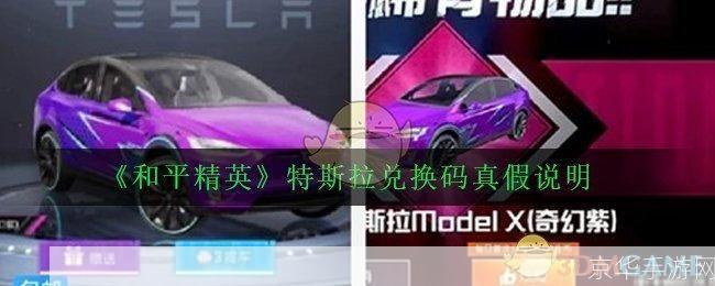 特斯拉风暴来袭：和平精英兑换码独家揭秘