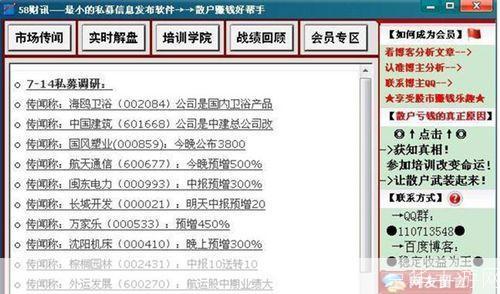 私募内线软件: 揭秘私募内线软件：如何利用科技提升投资决策效率？