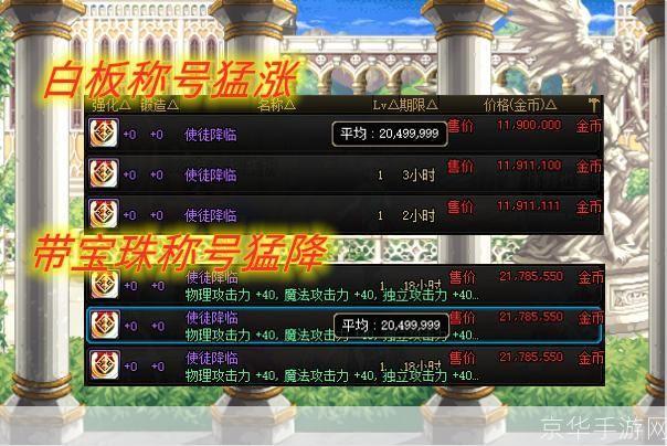 DNF使徒的宿命称号：揭秘深渊中的宿命之战