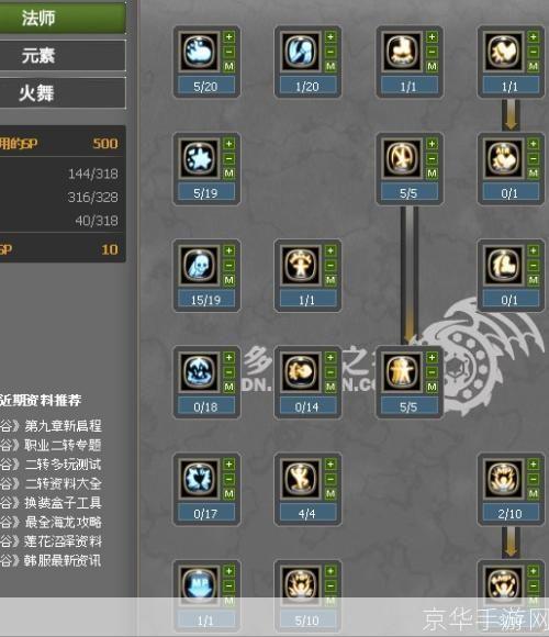 龙之谷火舞加点攻略：燃烧你的战斗激情！