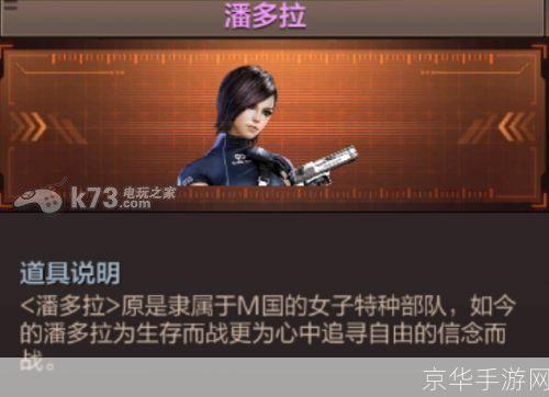 cf 潘多拉:穿越火线潘多拉角色深度解析与游戏内影响