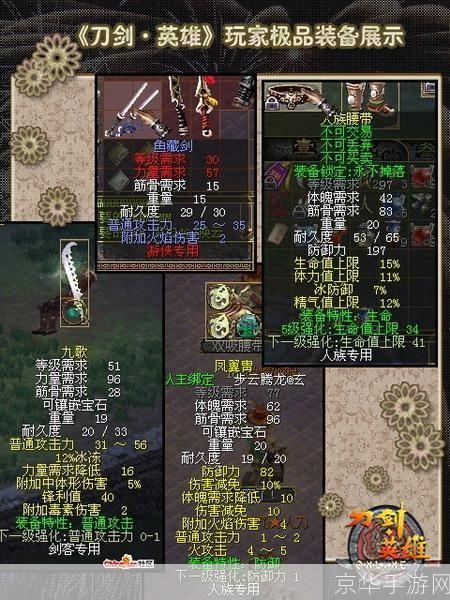 刀剑英雄腰带合成全攻略