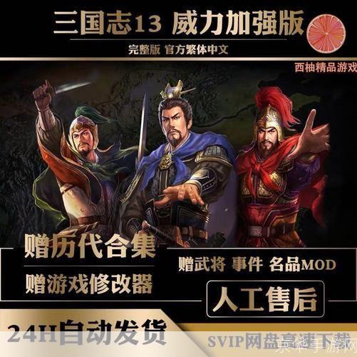 三国志13PK威力加强版：重塑三国历史的策略巨作