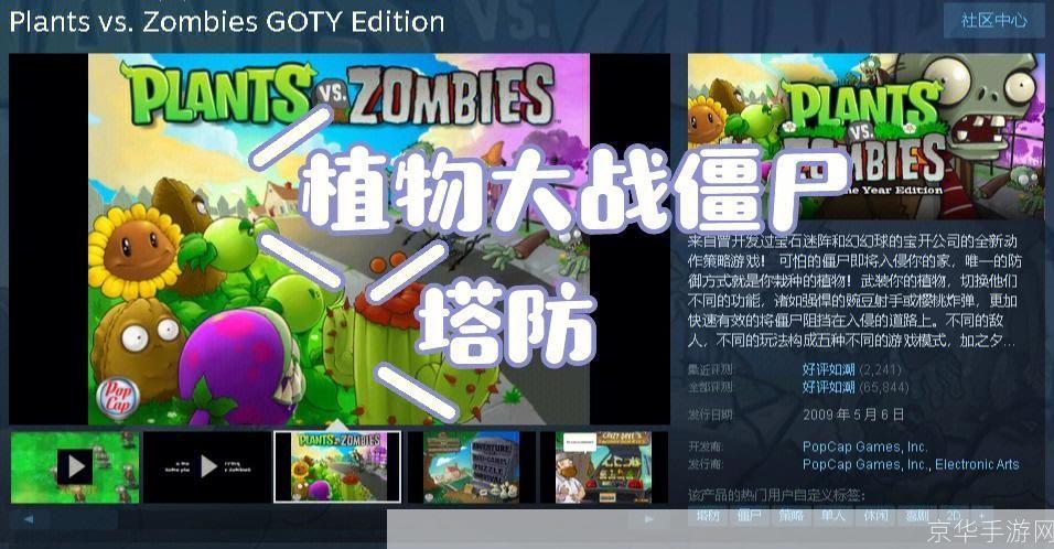 游戏解析植物大战僵尸：经典塔防游戏的魅力与挑战