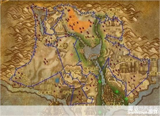 魔兽世界采药路线:魔兽世界采药攻略：高效路线与技巧指南**