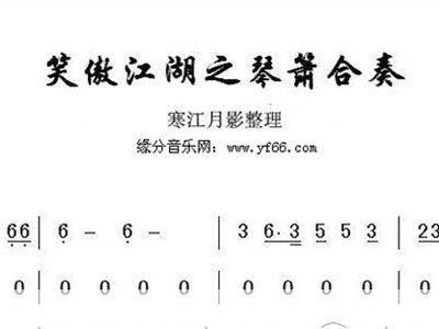 新笑傲江湖琴箫合奏曲:笑傲江湖之琴箫合韵—— 探索江湖音乐与游戏的交织之美
