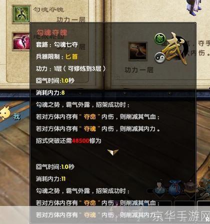 九阴真经勾魂七夺：深入解析与游戏实战应用