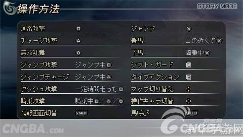 无双大蛇Z游戏操作指南