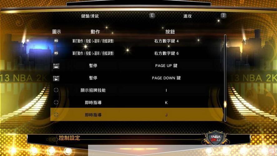 nba2k13按键:NBA 2K13按键操作指南：掌握技巧，称霸球场