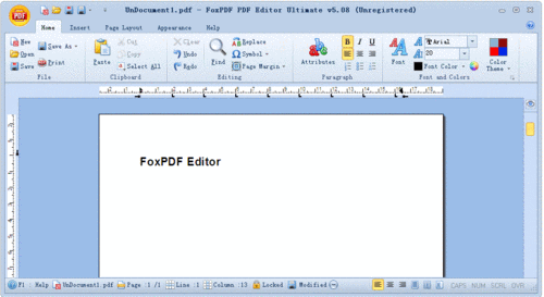 Foxit PDF Editor中文版：一款强大的PDF编辑工具
