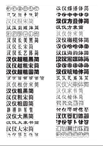 汉仪字体打包怎么用: 汉仪字体打包的使用方法详解