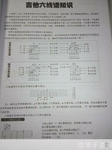 吉他六线谱怎么用: 吉他六线谱的使用方法详解