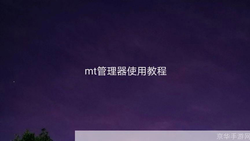 MT管理器的使用方法详解